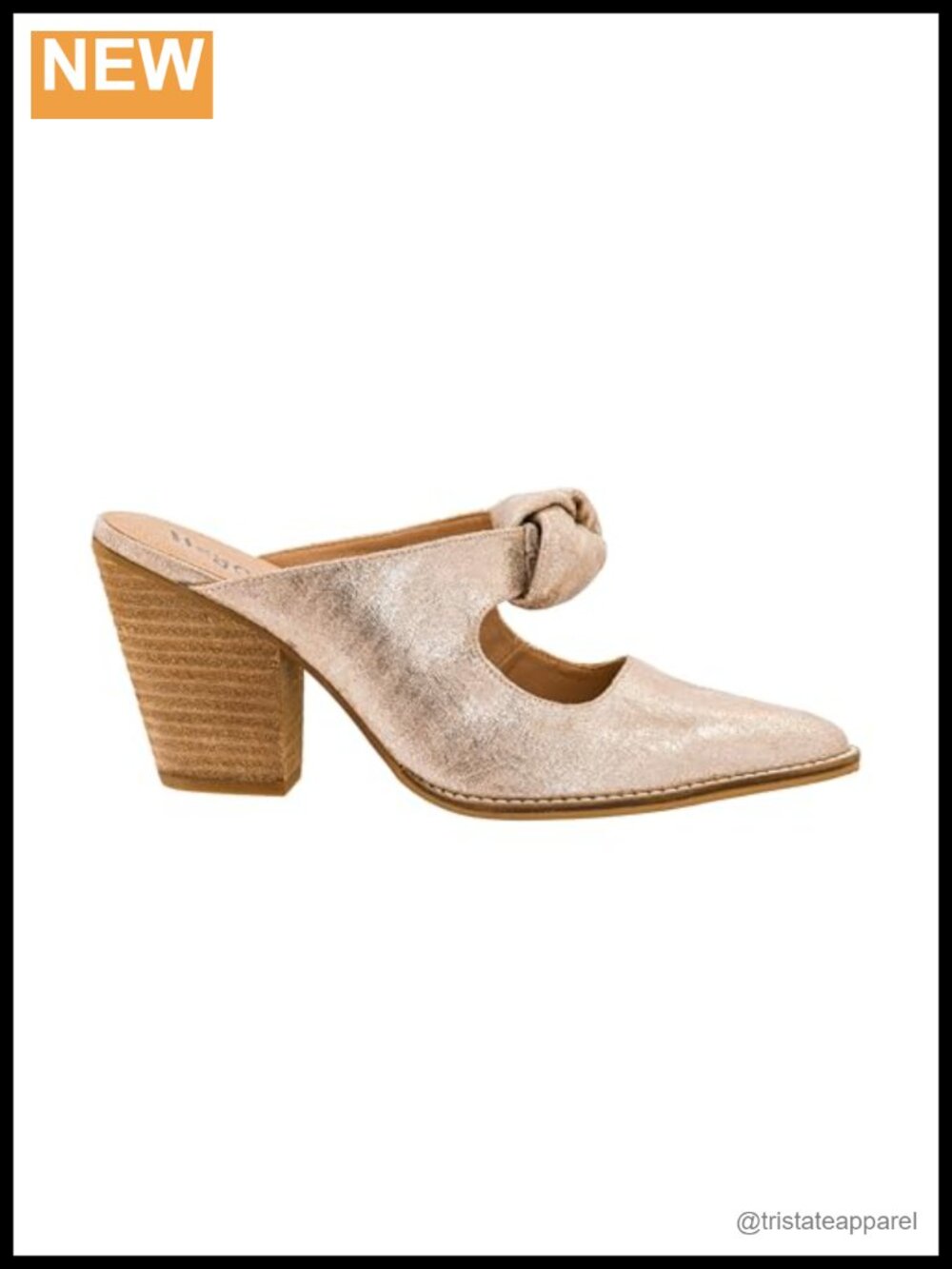 Corkys Footwear Hey Girl Knot Gonna Happen 3.5-Inch Heeled Mule Slip-On Shoe